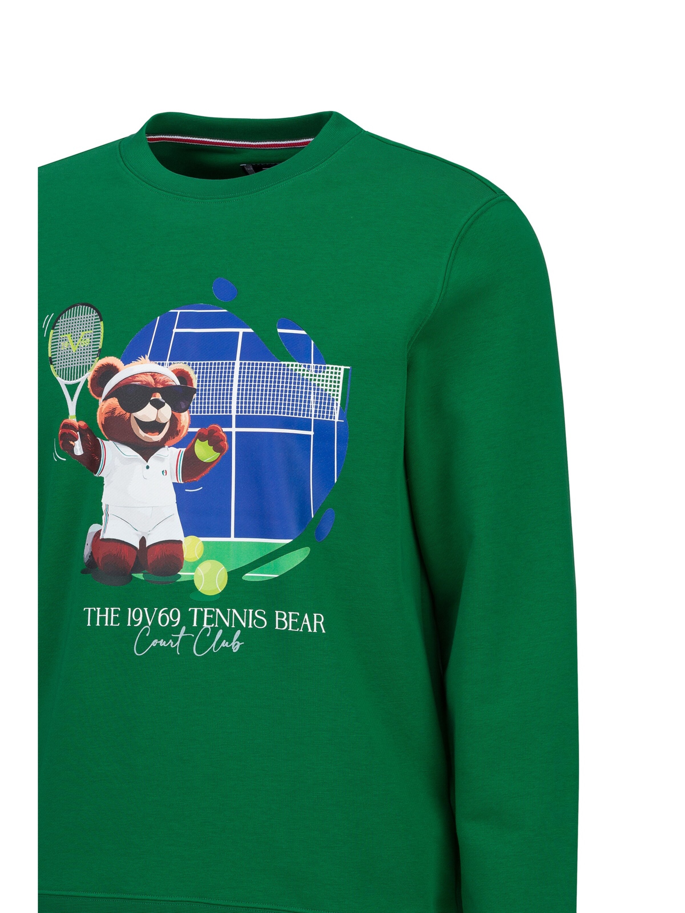 Sweat-shirt 'NICO' 19V69 ITALIA en vert