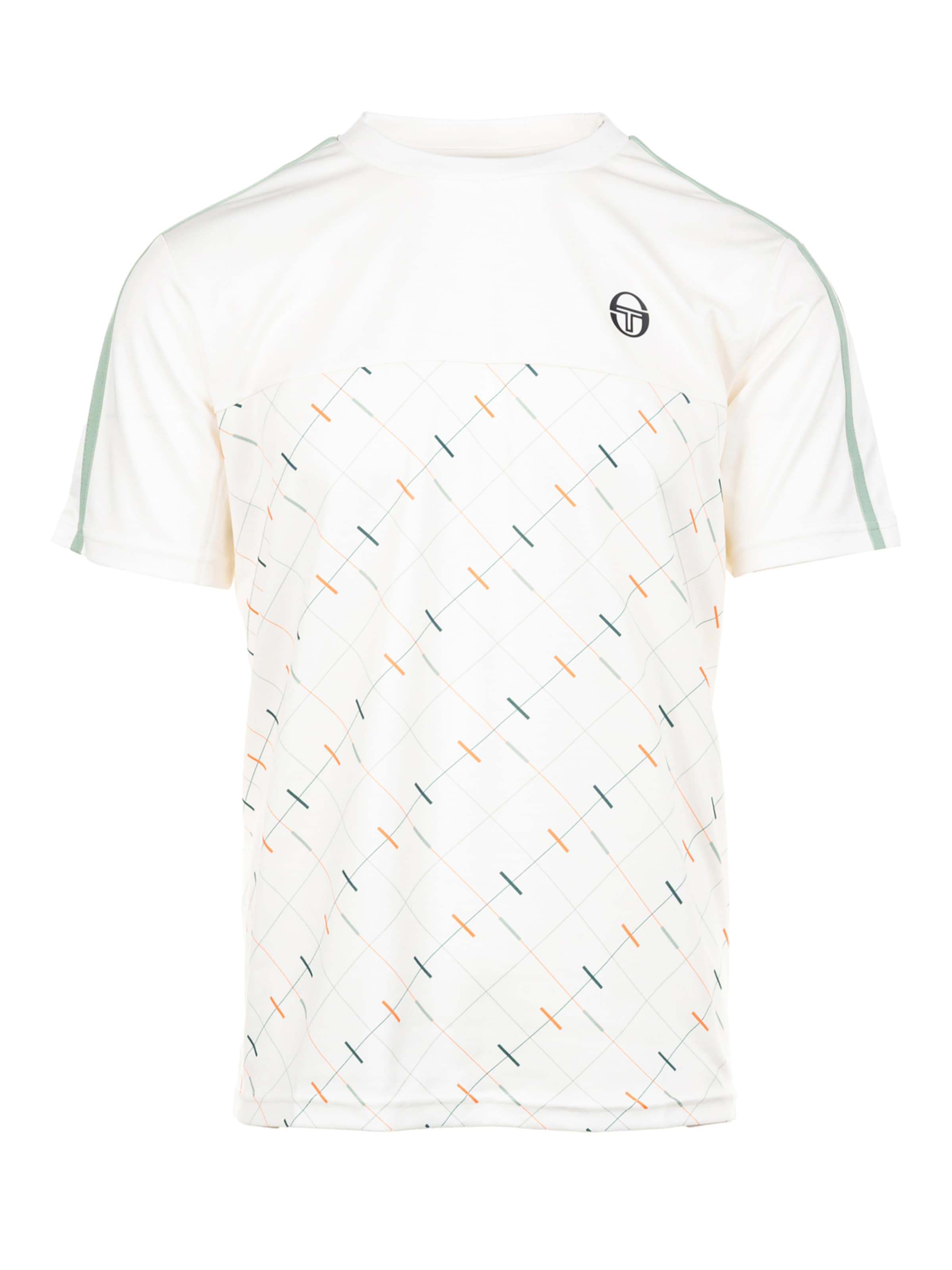 Sergio Tacchini Performance shirt 'Scotland' in White: front