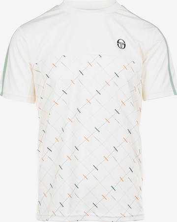 Sergio Tacchini Funktionsshirt 'Scotland' in Weiß: predná strana