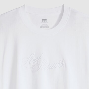 LEVI'S ® Bluser & t-shirts 'Relaxed Fit Short Sleeve Graphic T-Shirt' i hvid