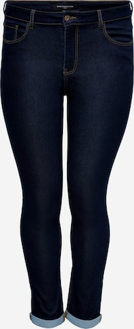ONLY Carmakoma Slimfit Jeans 'Vicky' in Blauw: voorkant