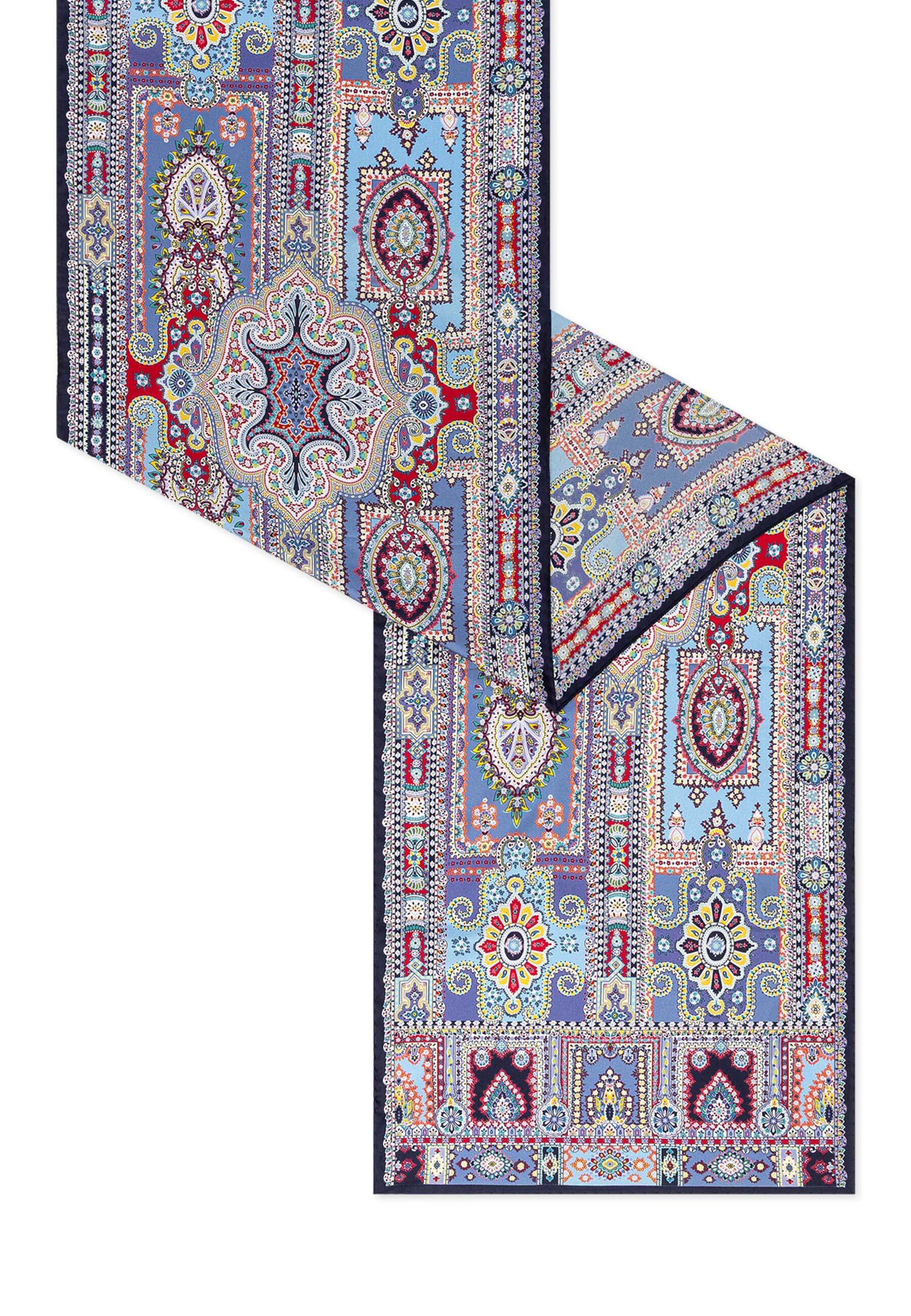 Sciarpa ' PAISLEY ARCADE ' di Roeckl in blu