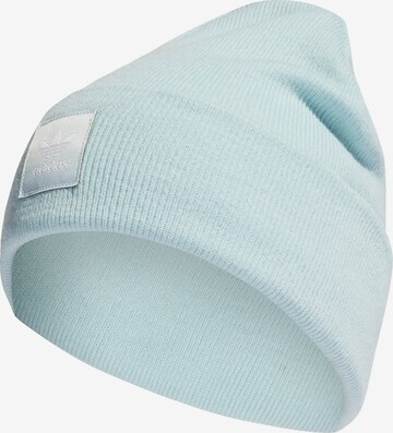 ADIDAS ORIGINALS Beanie 'Adicolor Cuff' in Blue: front