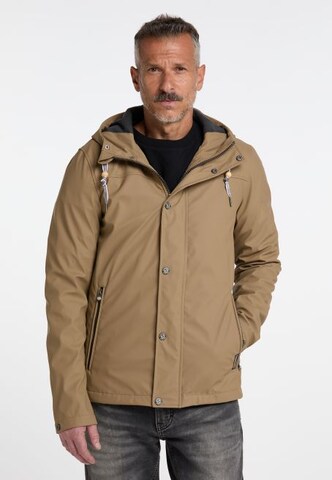 Veste mi-saison Schmuddelwedda en beige : devant