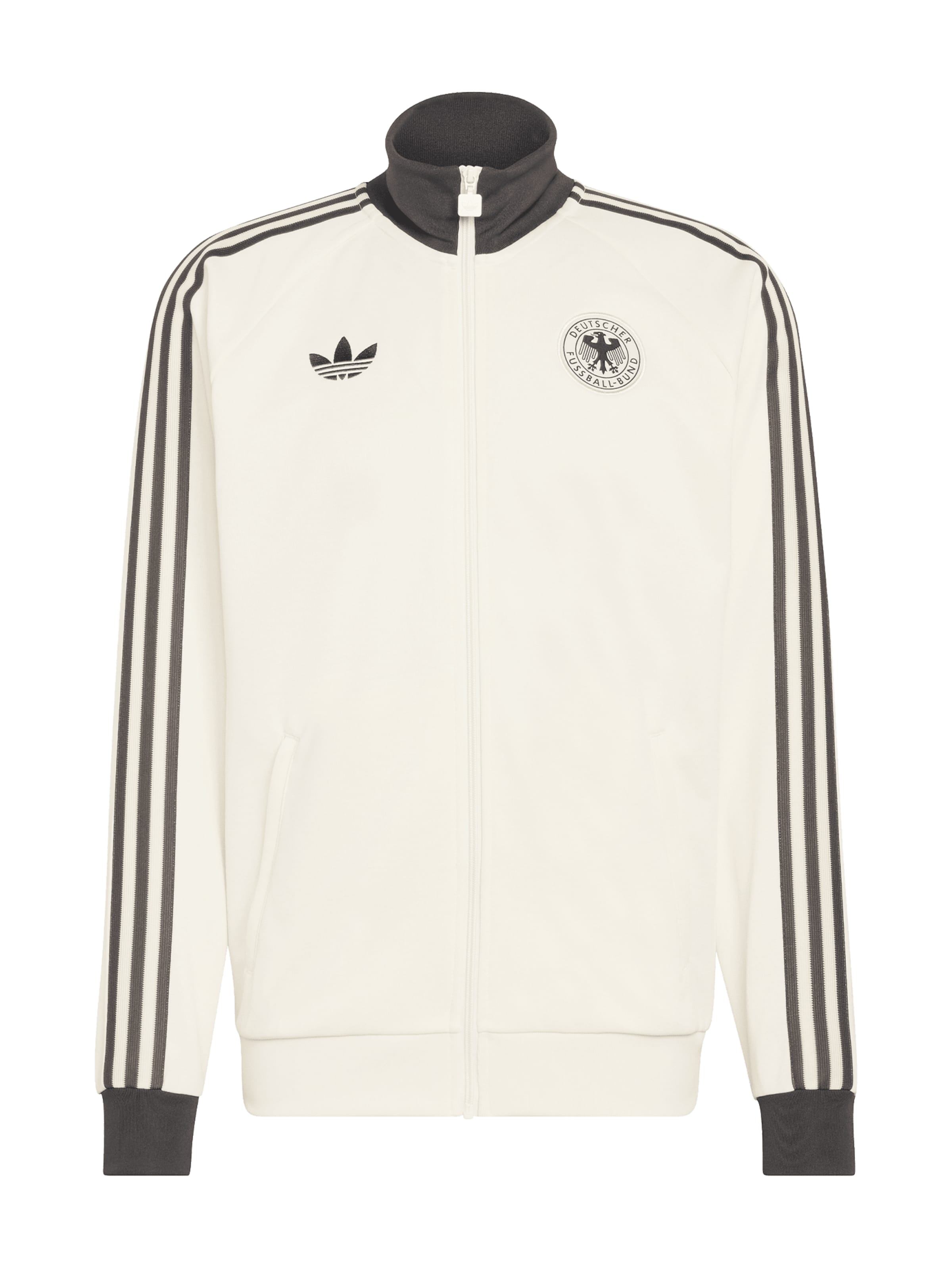 ADIDAS ORIGINALS Athletic Jacket in White, Item view