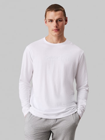 Calvin Klein Pajamas long in White: front