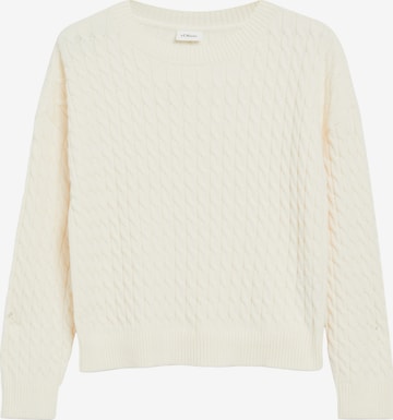 Pull-over s.Oliver en blanc : devant