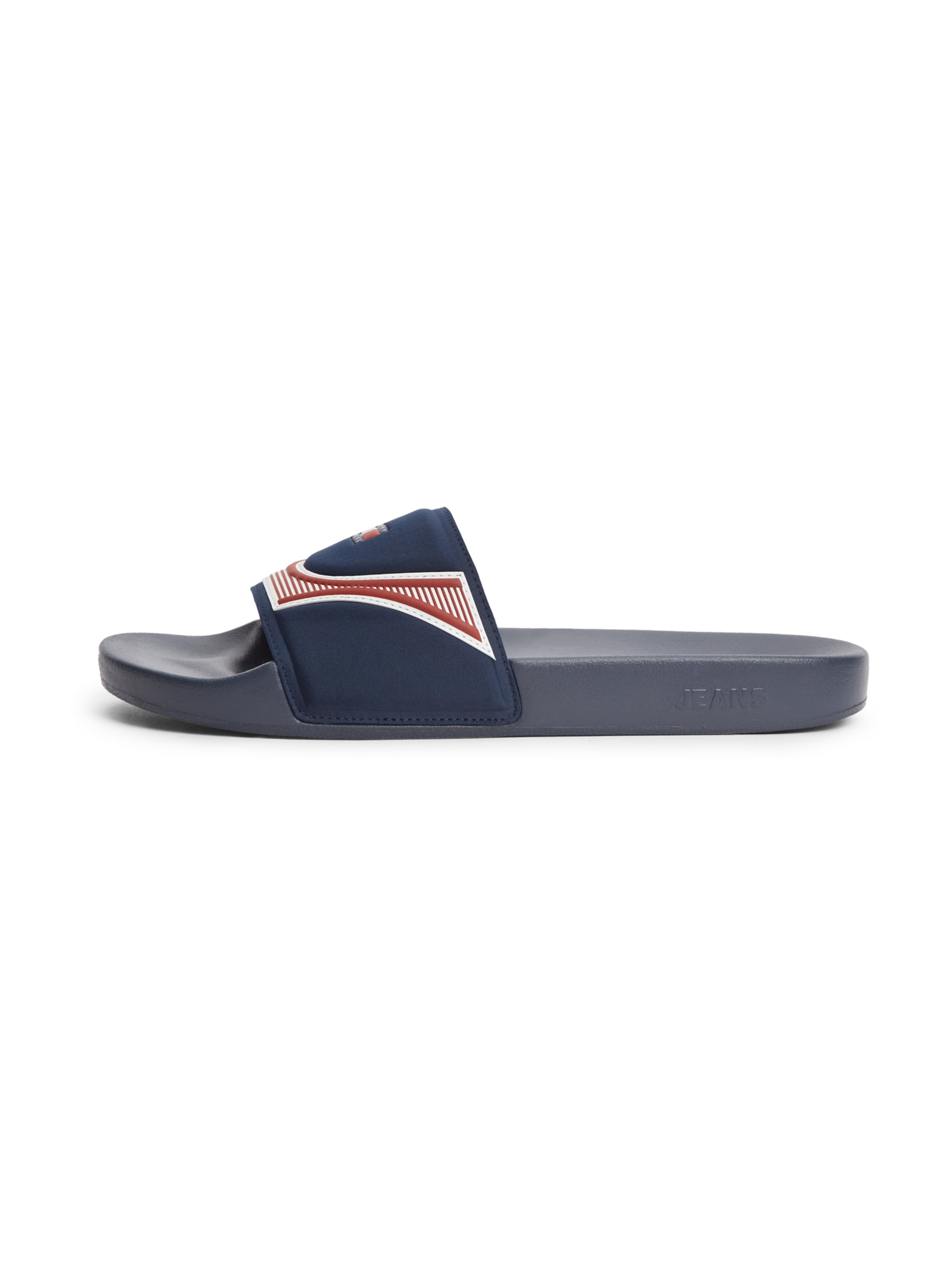 Mule Tommy Jeans en bleu : devant