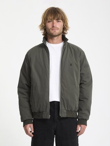Volcom Tussenjas 'Damerman' in Groen: voorkant