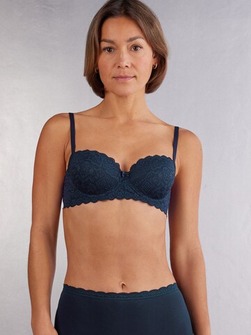 INTIMISSIMI Balconette BH 'SOFIA' in Blau: Vorderseite