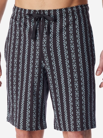 SCHIESSER Pyjamabroek ' Mix Relax ' in Blauw: voorkant
