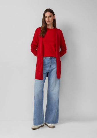 s.Oliver Плетена жилетка в червено