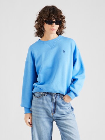 Polo Ralph Lauren Sweatshirt 'BUBBLE' in Blauw: voorkant