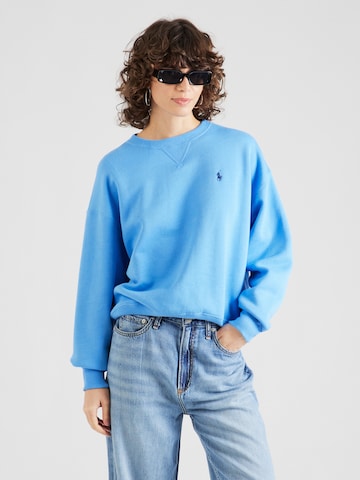 Polo Ralph Lauren Sweatshirt 'BUBBLE' i blå: forside