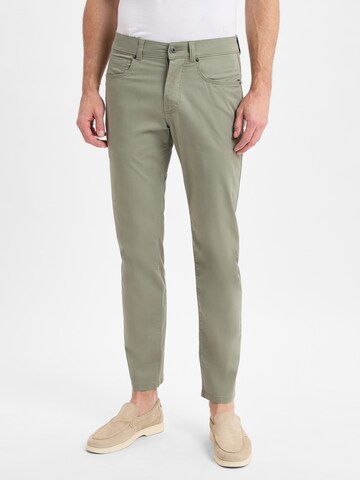 Andrew James Regular Trousers ' ' in Green: front