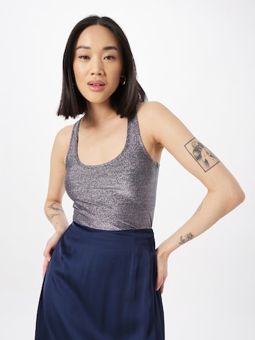 SCOTCH & SODA Top in Grey: front