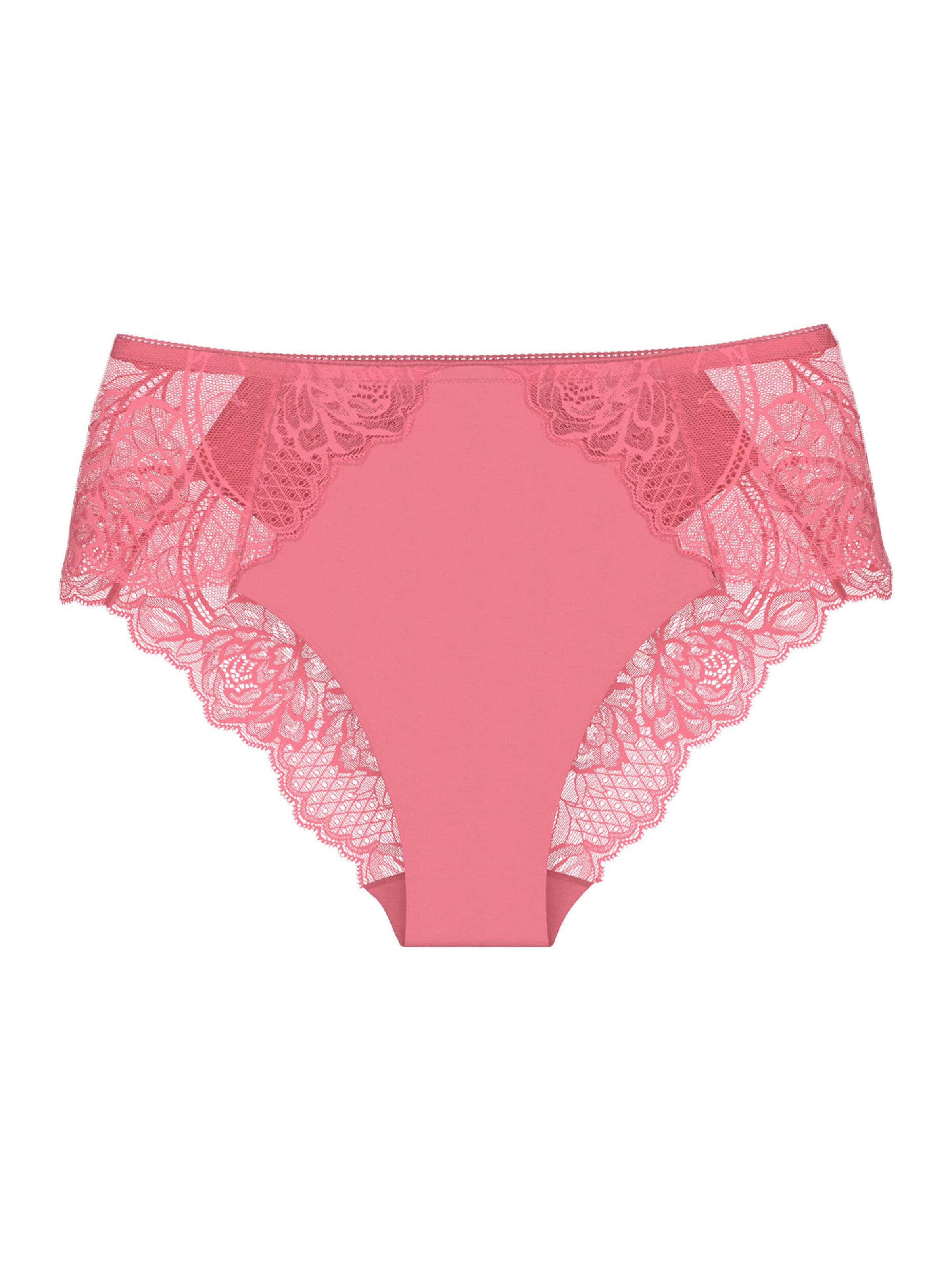 TRIUMPH Maxislip ' Wild Peony Florale ' in Pink: Vorderseite