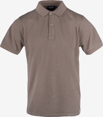poolman Shirt ' Polo Uni Garment Dye Classic Fit ' in Brown: front
