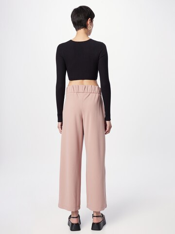 JDY Wide leg Pleat-Front Pants 'GEGGO' in Pink