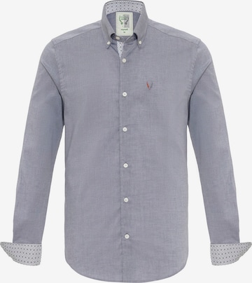 mėlyna By Diess Collection Priglundantis modelis Marškiniai: priekis