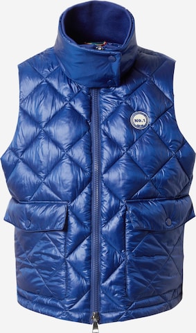 Gilet 'CELINE' di No. 1 Como in blu: frontale