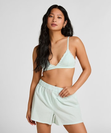 Shorty Hunkemöller en bleu : devant
