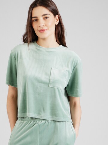 Hunkemöller Schlafshirt in Grün: Vorderseite