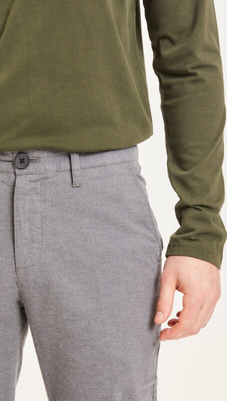 KnowledgeCotton Apparel Regular Hose 'Chuck' in Grau KnowledgeCotton Apparel Regular Hose 'Chuck' in Grau