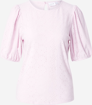VILA Blouse in Pink: front