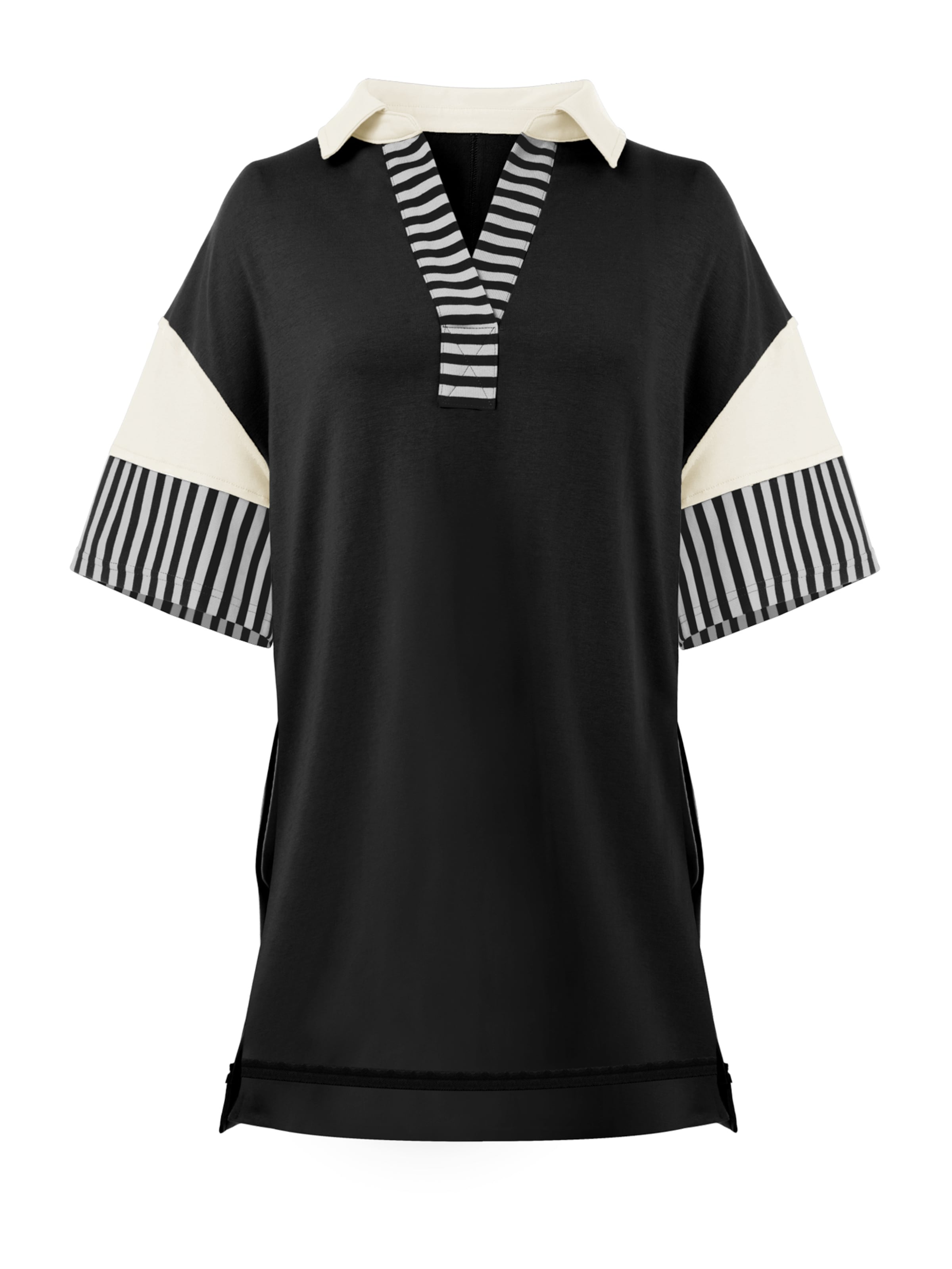 Imily Bela Šaty - Čierna: predná strana