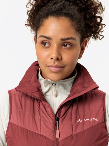 VAUDE Sports vest 'Sesvenna IV' in Red