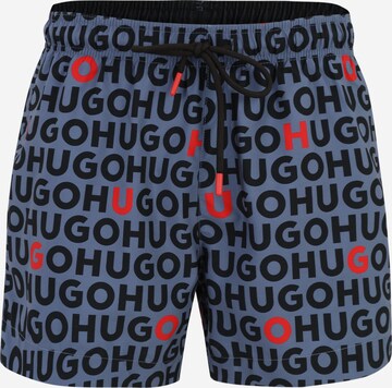 Shorts de bain 'TORTUGA' HUGO en bleu : devant