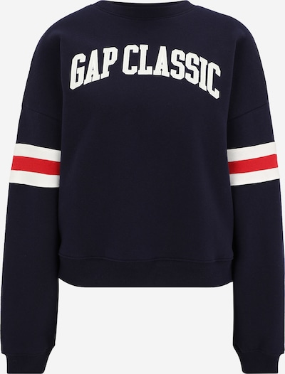 Gap Tall Sweater majica u mornarsko plava / crvena / bijela, Pregled proizvoda