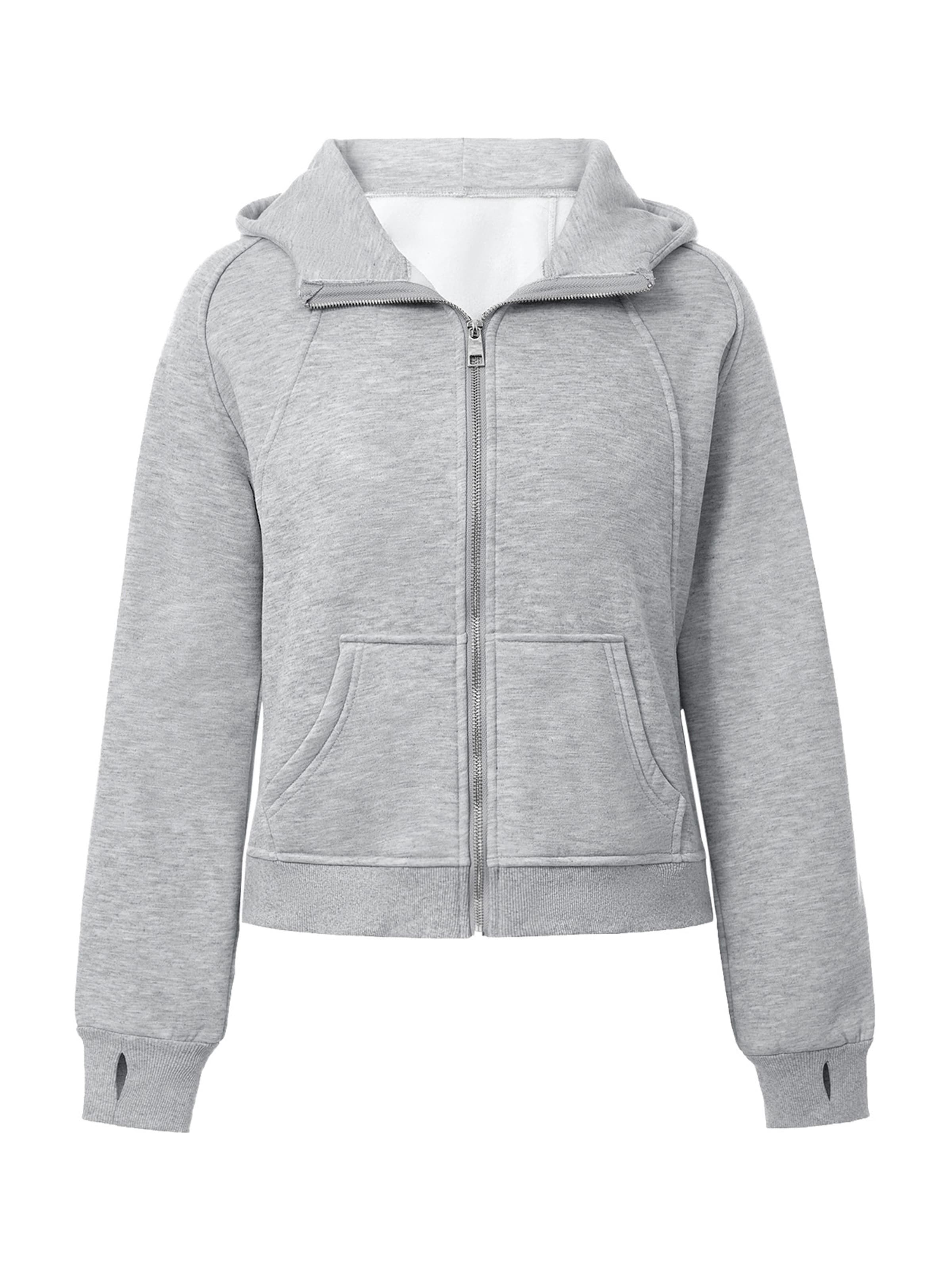 Imily Bela Ζακέτα φούτερ σε γκρι: μπροστά