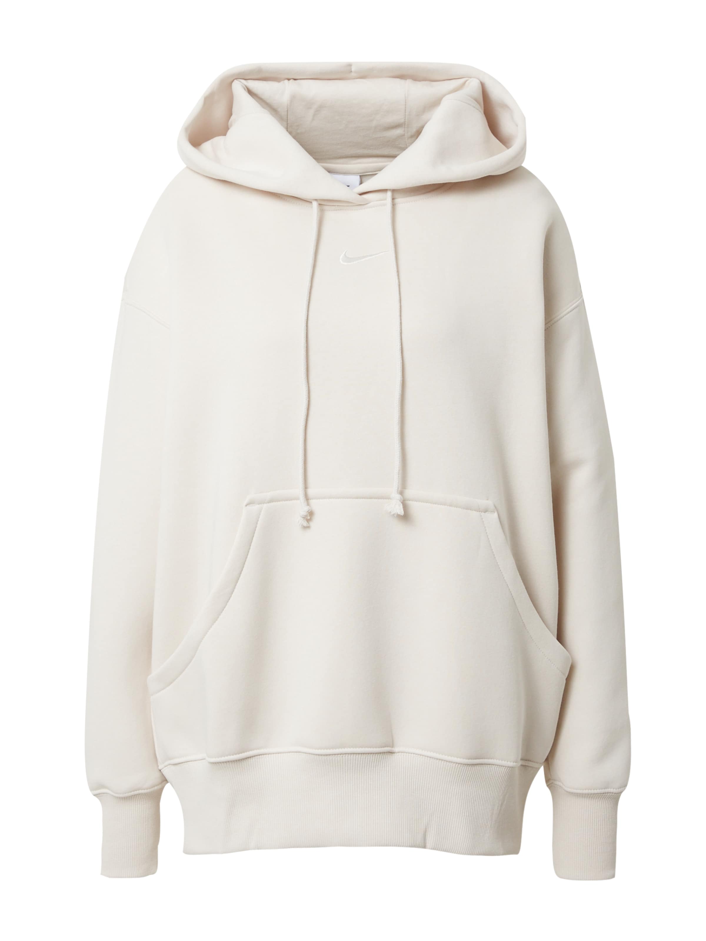 Nike Sportswear Mikina 'Phoenix Fleece' – béžová: přední strana