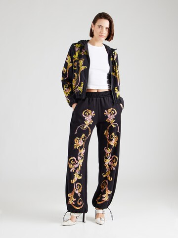 Versace Jeans Couture Ozke Hlače | črna barva