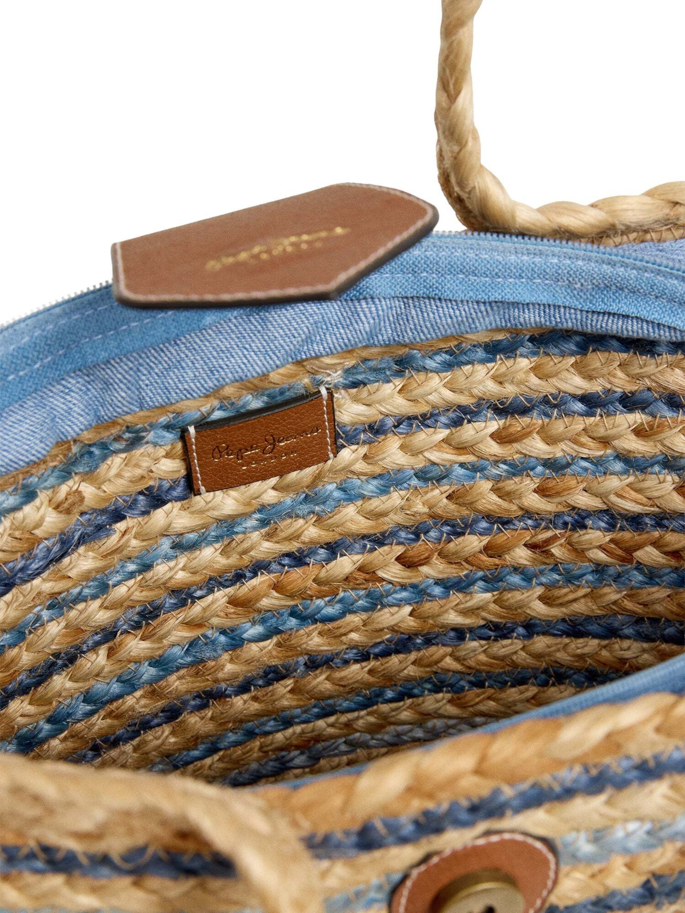 Pepe Jeans Shopper 'Nova' in Blauw