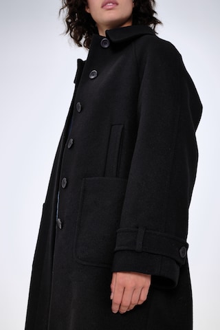 Manteau mi-saison 'Gissel' Aligne en noir