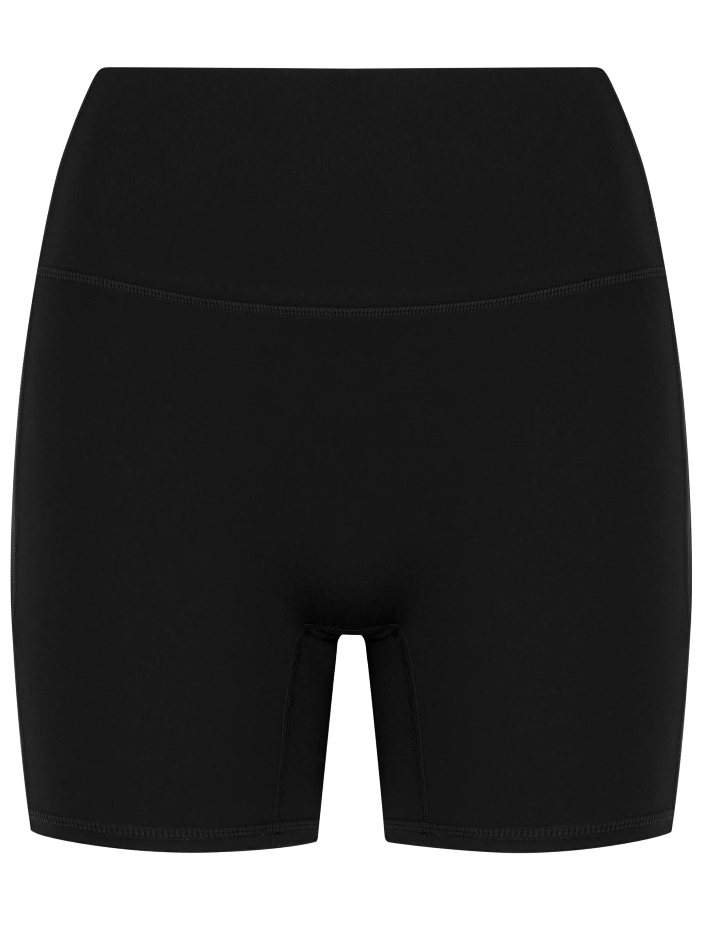 Nomi Active Regular Workout Pants 'Skinny Sportshorts "Essential"' in Black: front