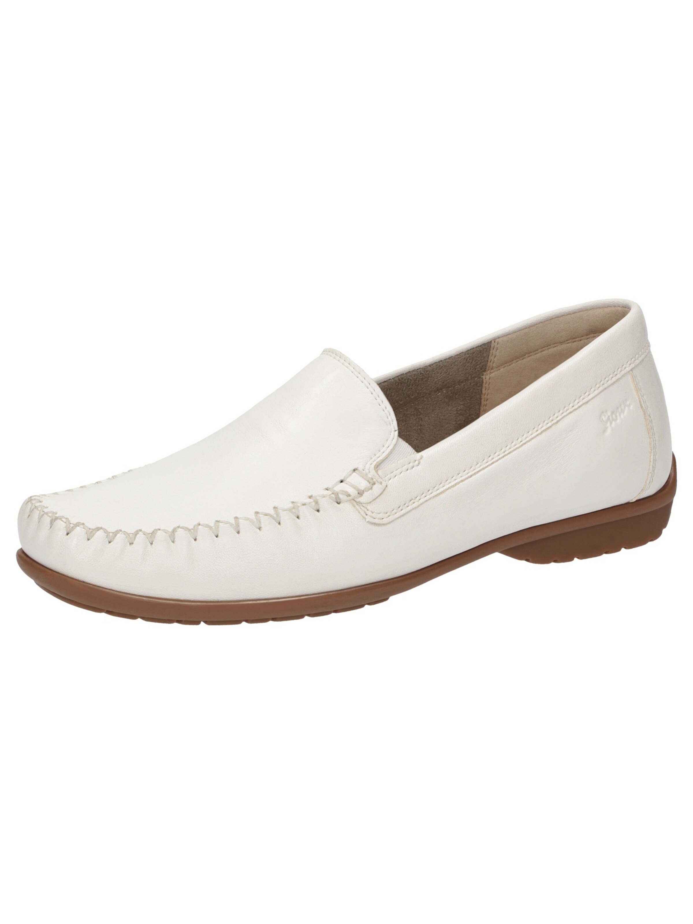 Chaussure basse 'Cortizia-705-H' SIOUX en blanc : devant