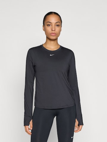 NIKE Funkční tričko 'ONE CLASSIC' – černá: přední strana