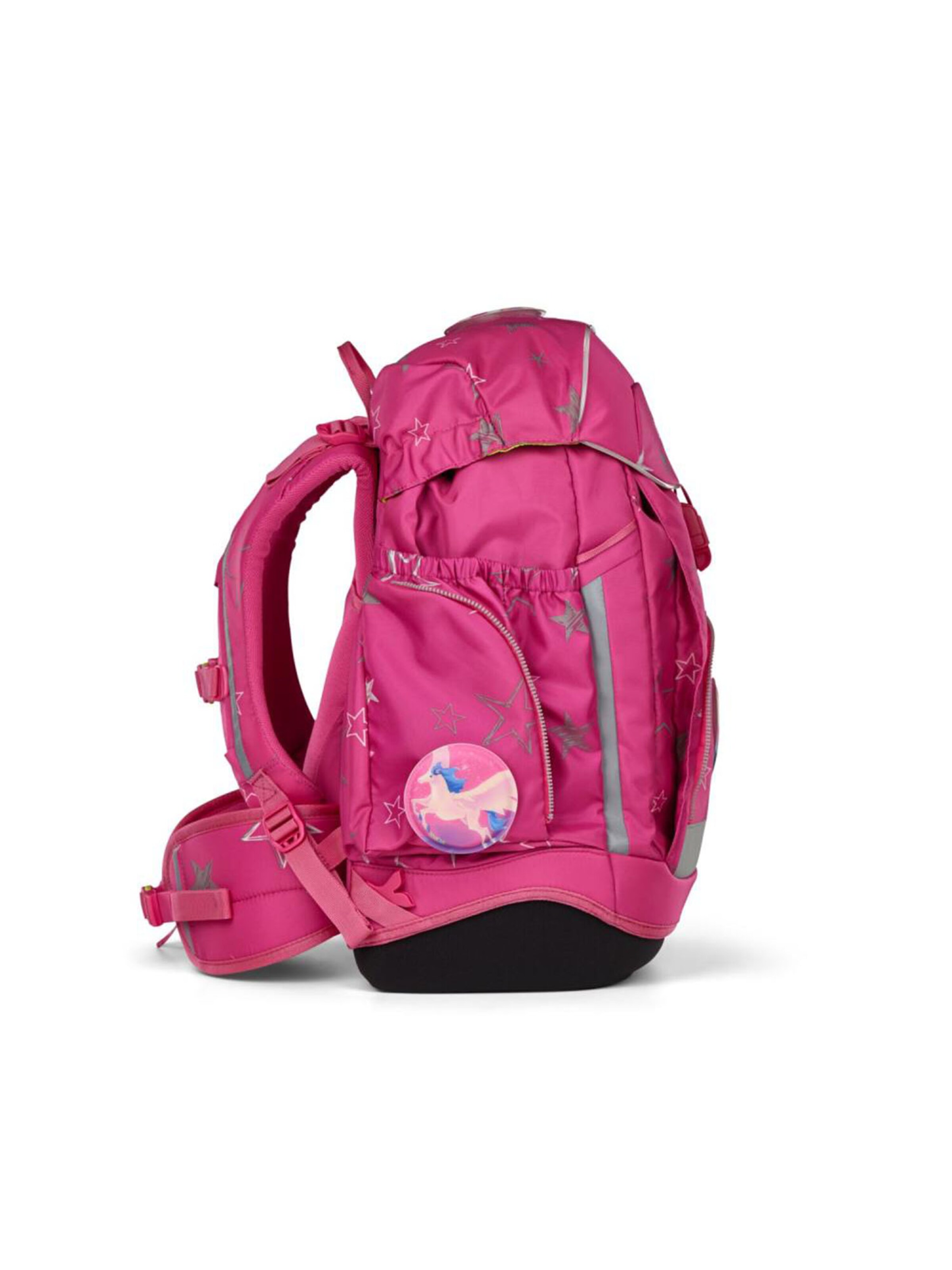 ergobag Backpack 'Maxi Schulrucksack Set 6tlg.' in Pink