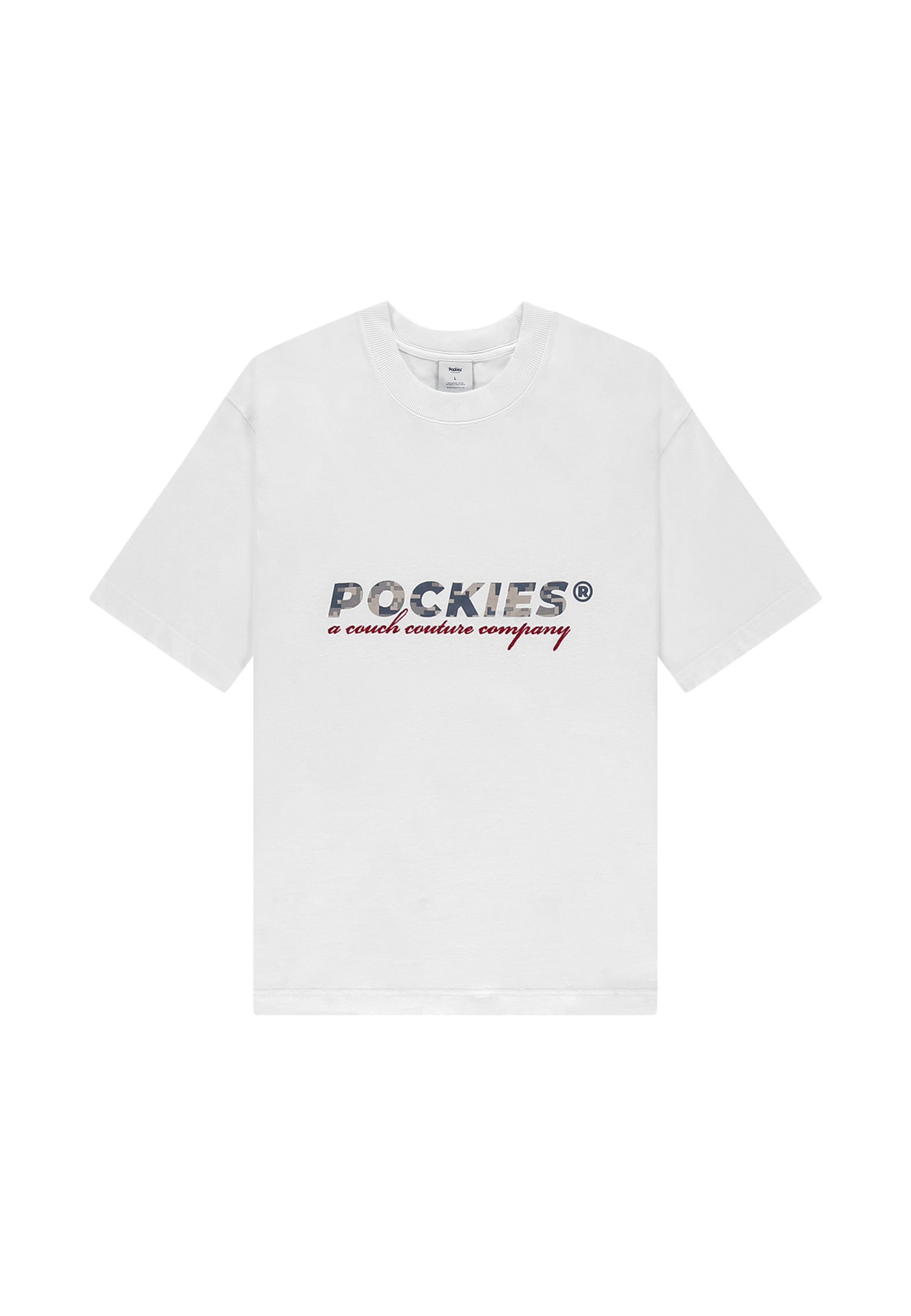 T-Shirt Pockies en blanc : devant