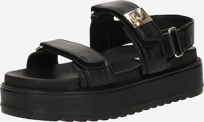 STEVE MADDEN Sandale 'Bigmona' veličine 36 u zlatna / crna, Pregled proizvoda