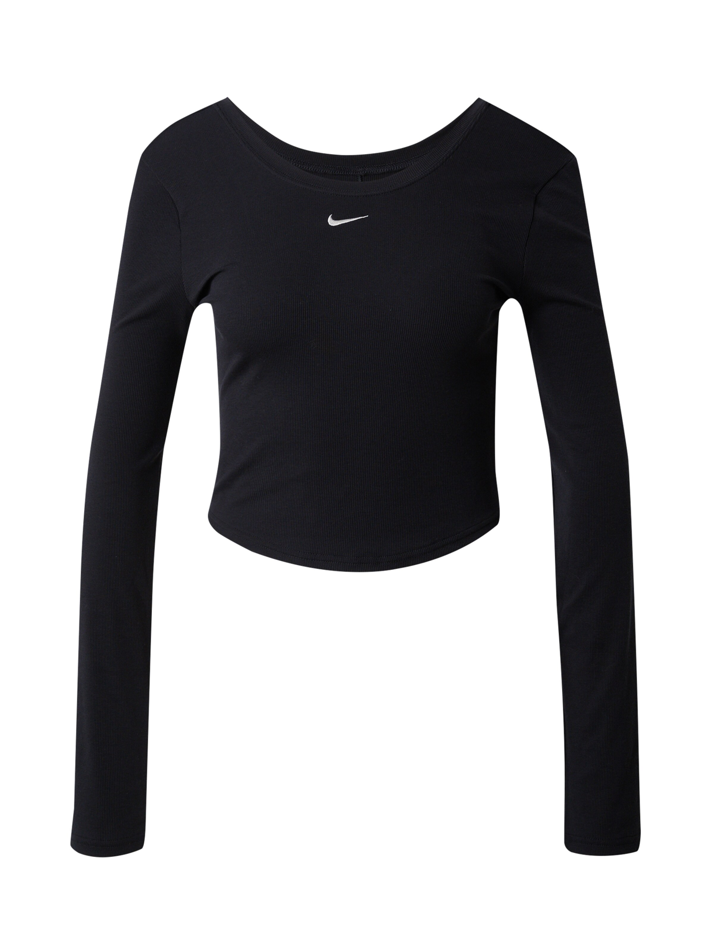 Nike Sportswear Shirt in schwarz / weiß, Produktansicht