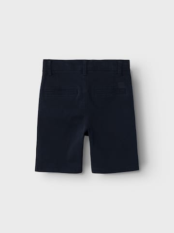 Coupe slim Pantalon 'SILAS' NAME IT en bleu