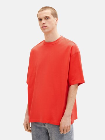 TOM TAILOR DENIM Bluser & t-shirts i rød: forside