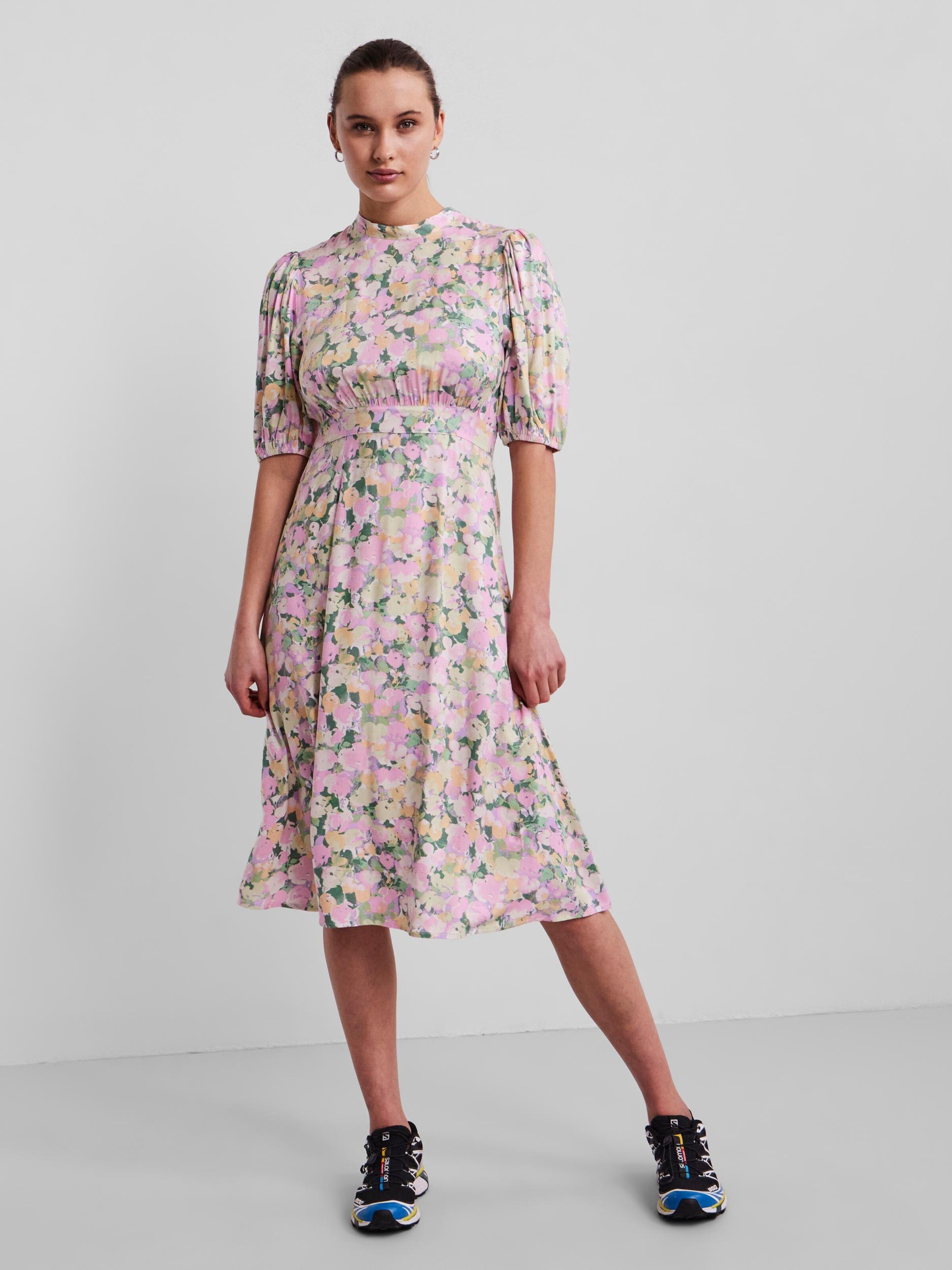 Frauen Kleider PIECES Kleid 'Viggi' in Rosa - AB35334 Frauen Kleider PIECES Kleid 'Viggi' in Rosa - AB35334