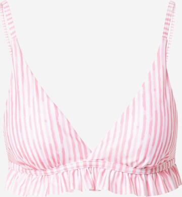 Hunkemöller - Triángulo Top de bikini 'Julia' en rosa: frente