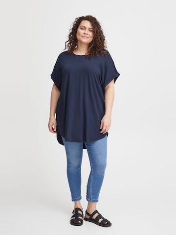 T-shirt 'FPDot' Fransa Plus Size en bleu